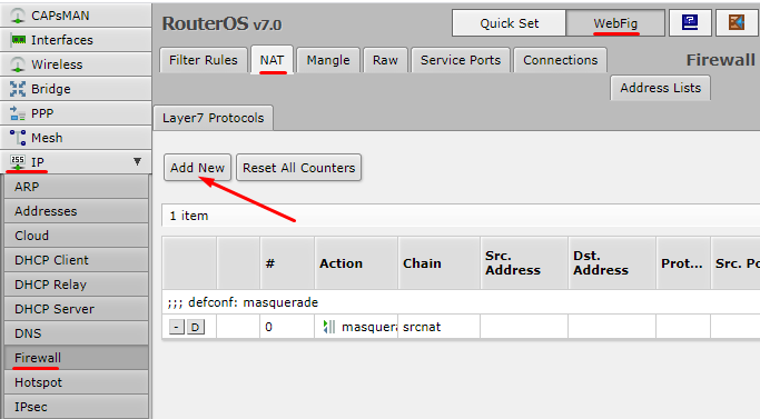 Port forwarding - RouterOS knowledge base - MikroTik Documentation