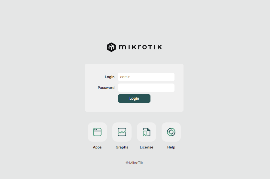 WebFig - RouterOS - MikroTik Documentation